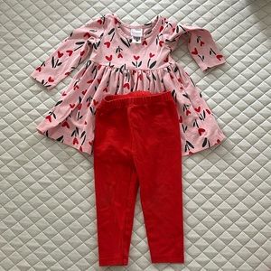 Hanna Andersson Organic dress and pants